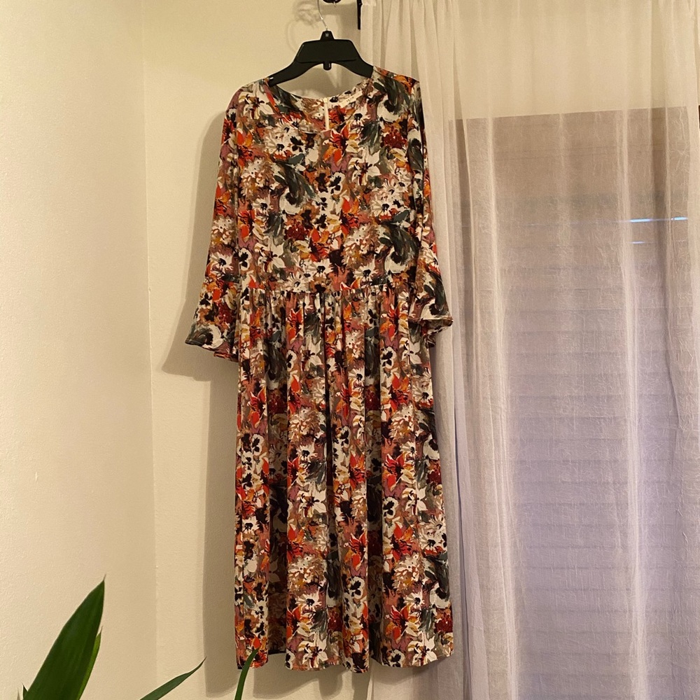Midi Floral Dress